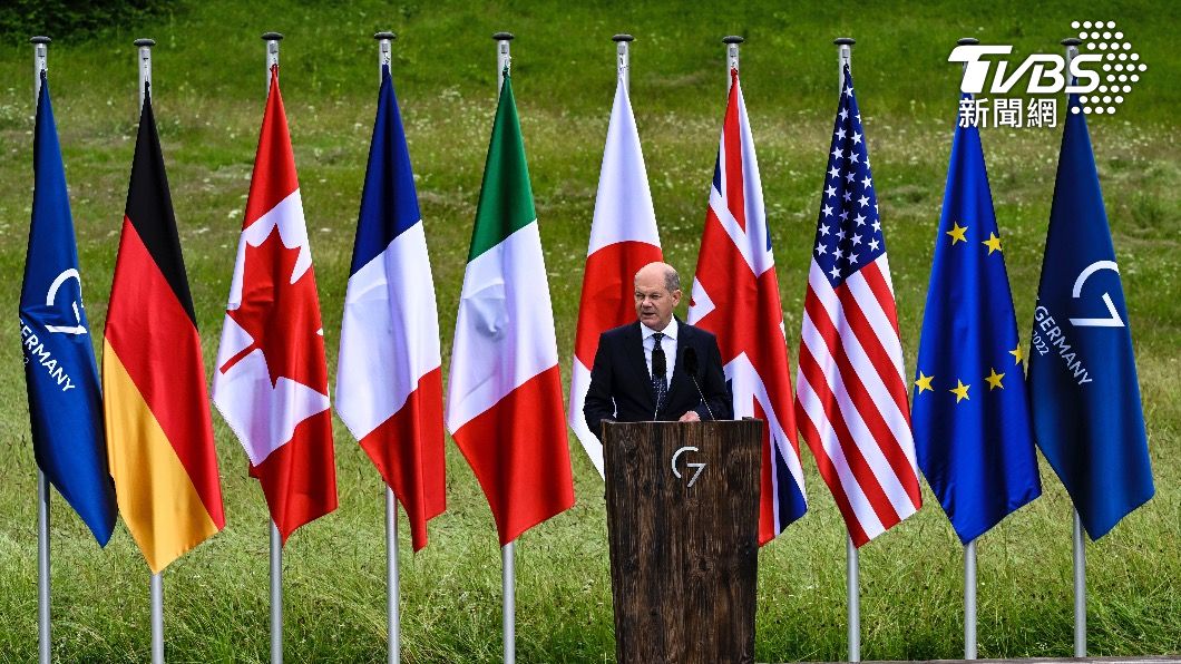 G7在公報中再次關切台海和平。（圖／達志影像美聯社） G7公報再度關切「台海和平」　鼓勵和平解決爭端