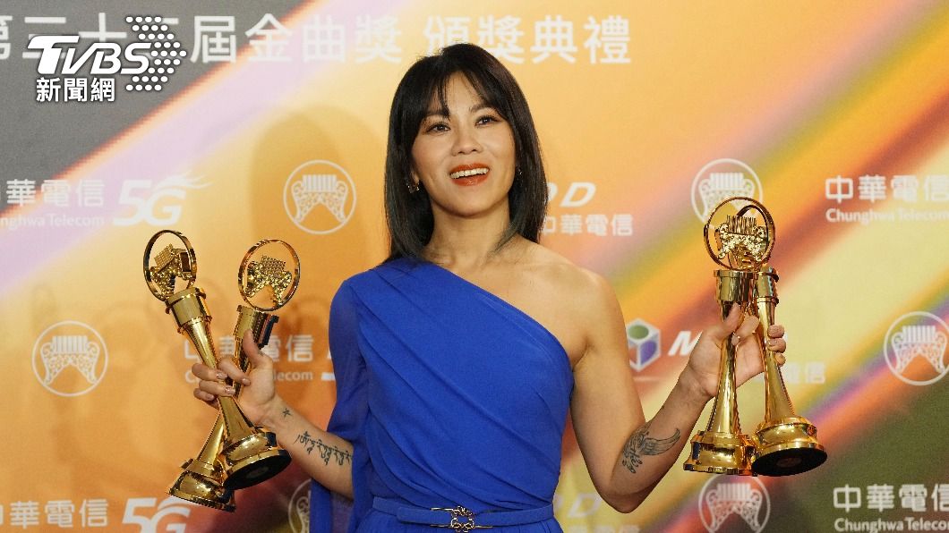 歌手蔡健雅在第33屆金曲獎橫掃4獎。（圖／達志影像美聯社）