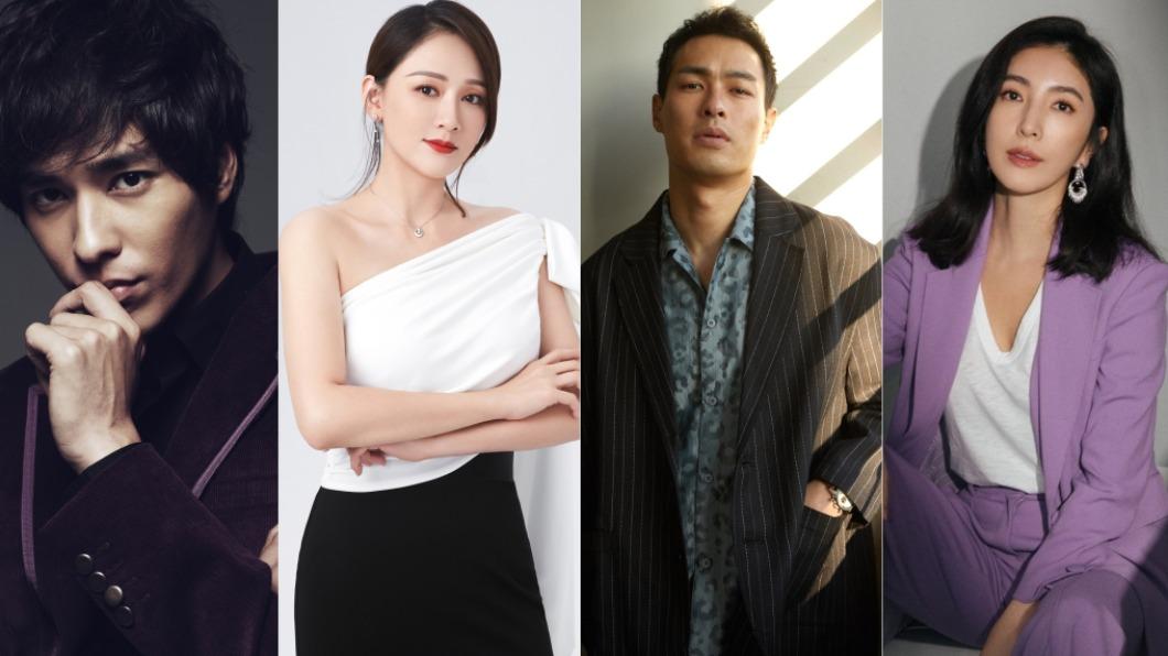 左起藍正龍、陳喬恩、楊祐寧、楊謹華都將出席台北電影節。（圖／台北電影節提供）