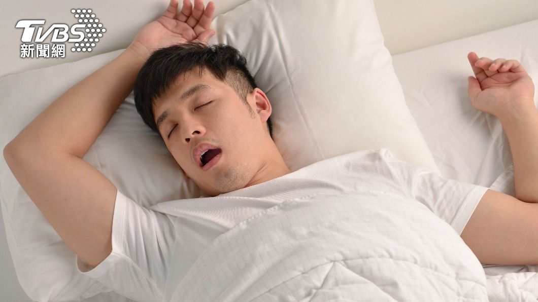 許多人睡覺的時候會有打呼的習慣。（示意圖，非當事人／shutterstock達志影像）