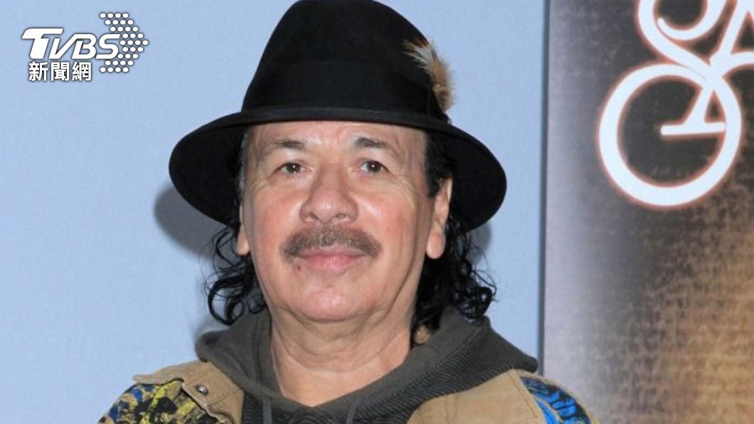 墨西哥裔美國搖滾吉他手山塔那（Carlos Santana）。（圖／達志影像美聯社）