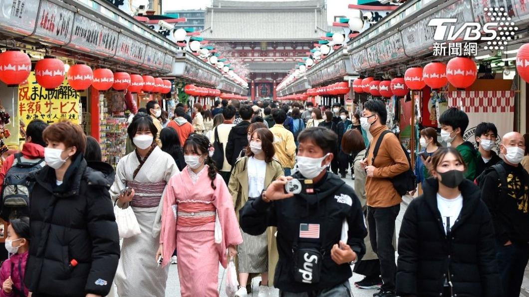 日本疫情仍未平息。（圖／達志影像美聯社） 東京疫情進入第7波　8月高峰估單日新增逾5萬例