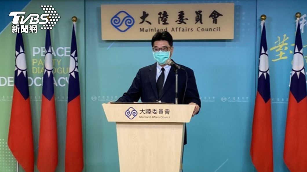 陸委會發言人邱垂正告對岸切勿介入干預台灣內部事務。（圖／中央社）