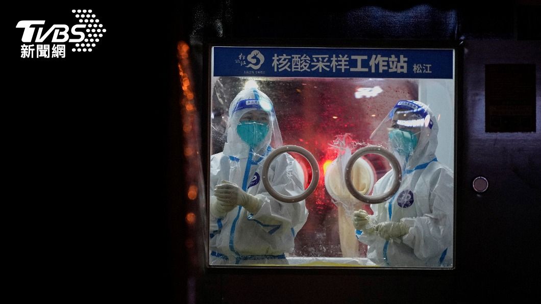 中國新冠疫情升溫。（圖／達志影像路透社）