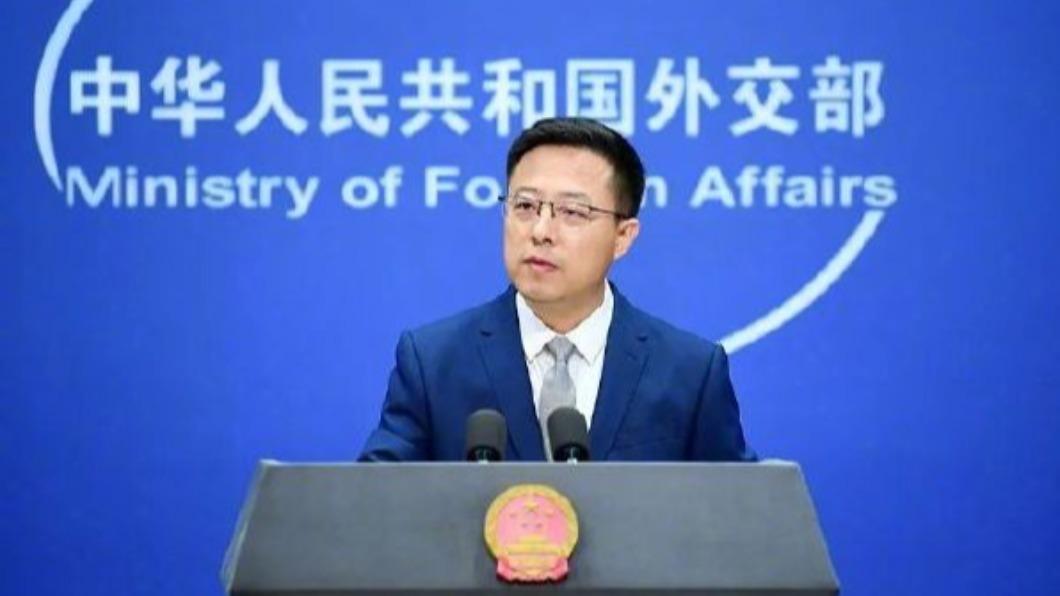 中國外交部8日下午召開例行記者會。（圖／翻攝自微博）