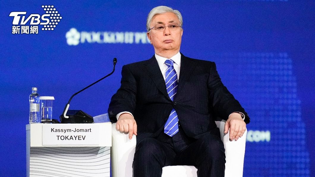 哈薩克總統托卡葉夫（Kassym-Jomart Tokayev）。（圖／達志影像美聯社）