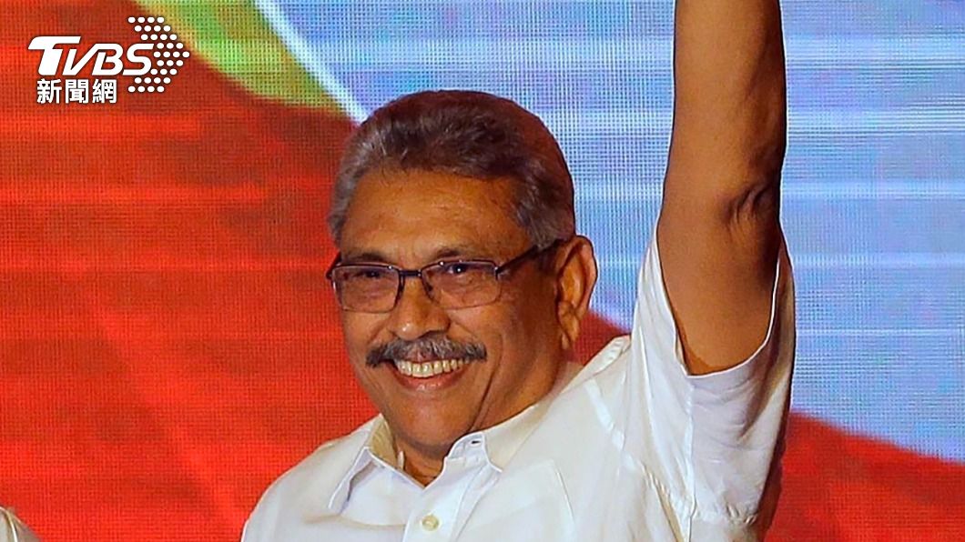 斯里蘭卡總統拉賈帕克薩。（圖／達志影像美聯社）