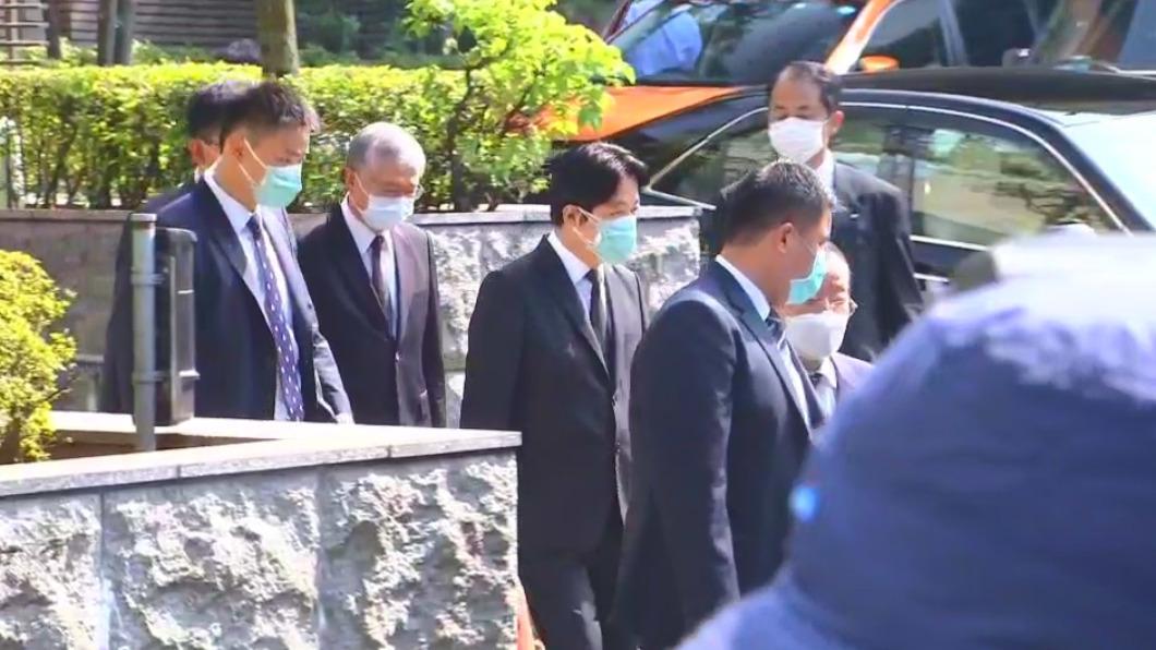 副總統賴清德前往日本弔唁安倍晉三。（圖／日本TBS電視台提供）