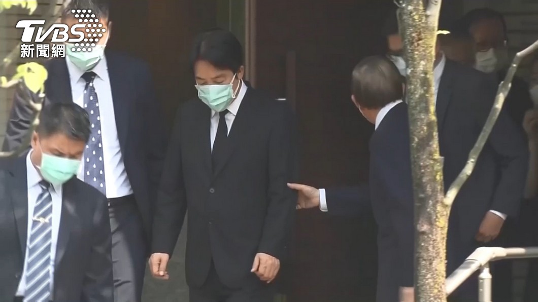 副總統賴清德11日飛往日本弔唁遇刺身亡的日本前首相安倍晉三。（圖／TVBS）