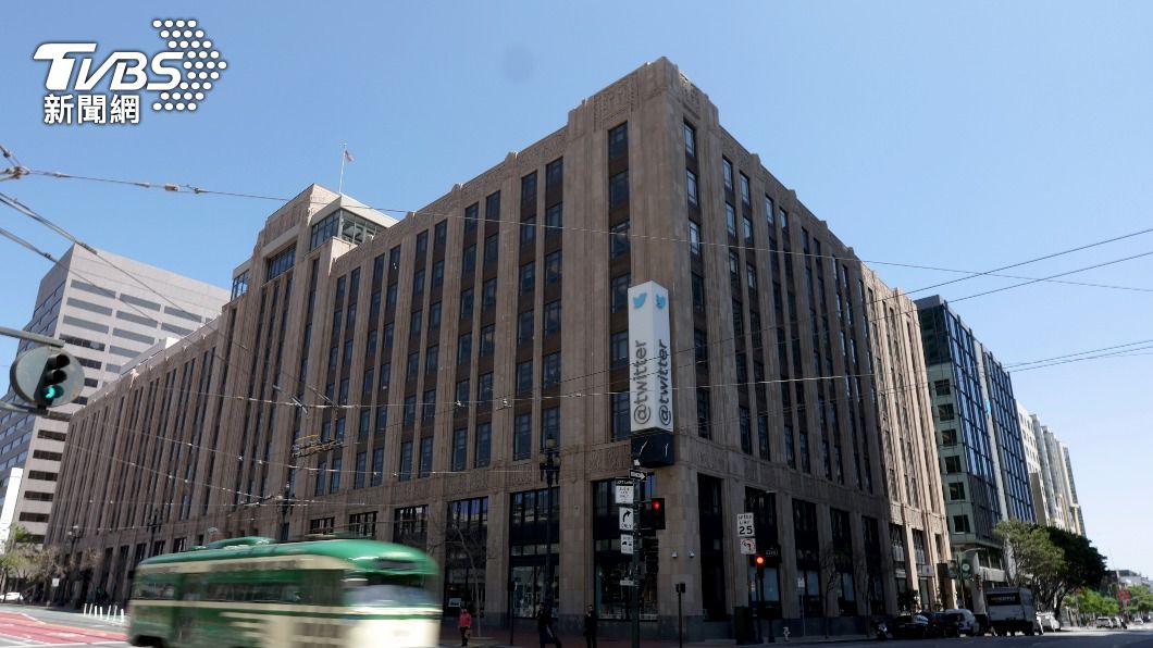 推特總部位於舊金山市場街。（圖／達志影像美聯社）