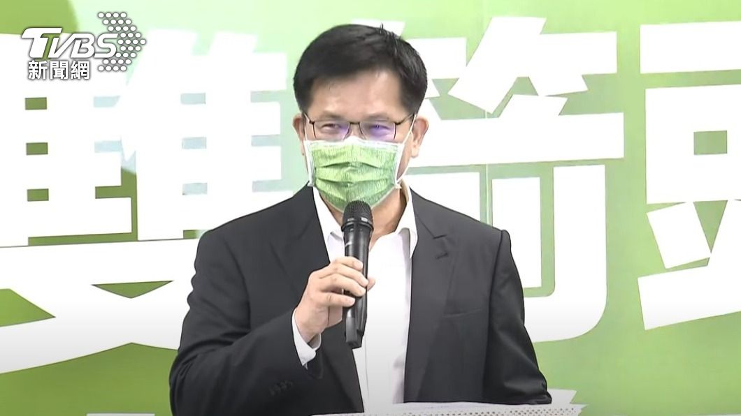 民進黨新北市長參選人林佳龍。（圖／TVBS）