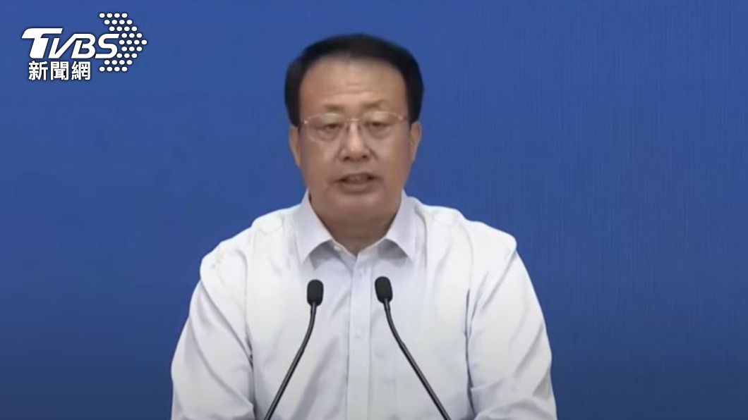 上海市長龔正雙城論壇致詞。（圖／TVBS）