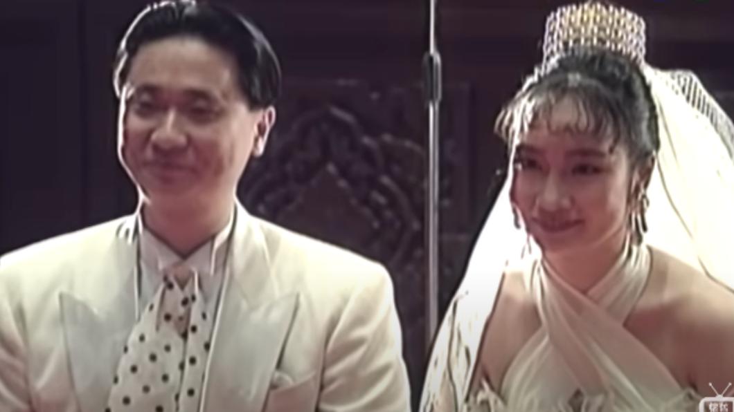 邰智源1993年與徐雅琪結婚。（圖／翻攝自華視懷舊頻道YouTube）