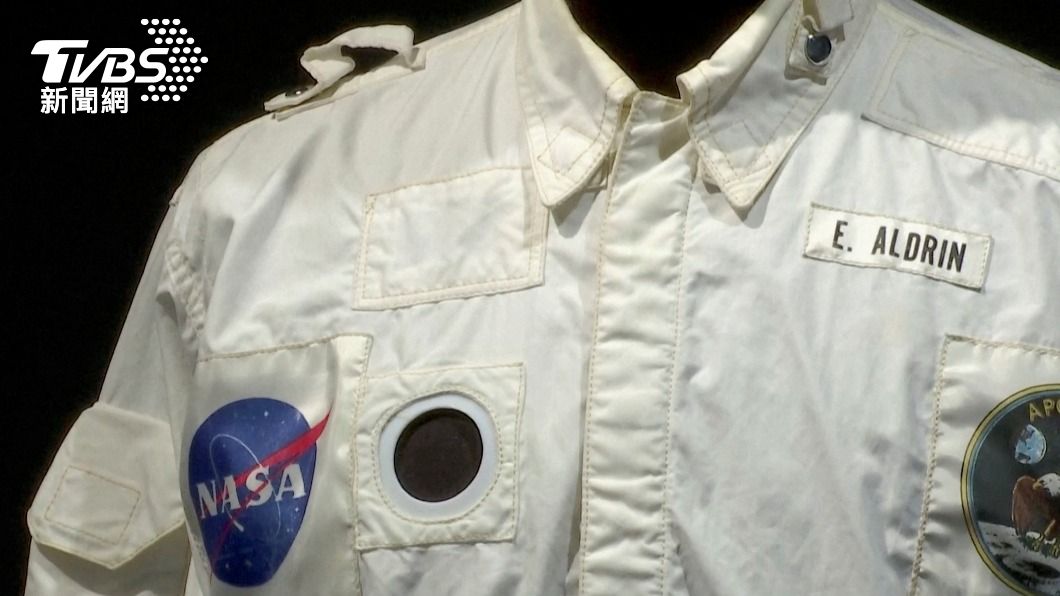 陪伴艾德林登上月球的太空衣，在此次拍賣以8300萬台幣售出。（圖/達志影像路透社）