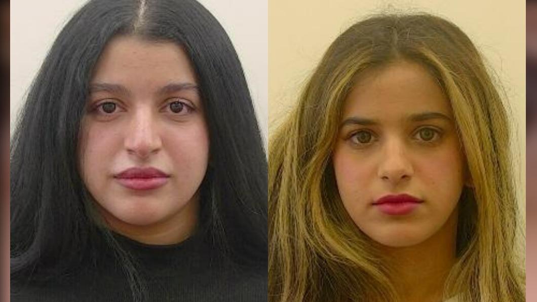 姊姊阿絲拉（左）與妹妹阿曼（右）5年前逃離沙烏地阿拉伯，卻在5年在澳洲死亡。（圖／翻攝自新南威爾斯警局粉專）