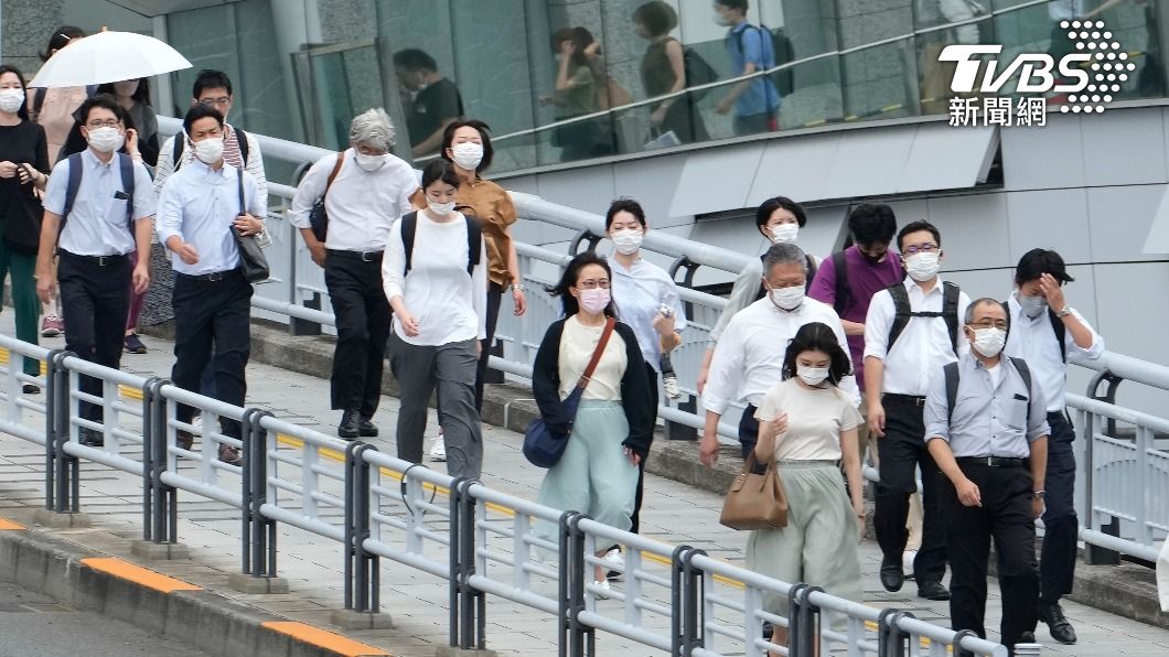 日本第7波疫情延燒。（圖／達志影像美聯社）