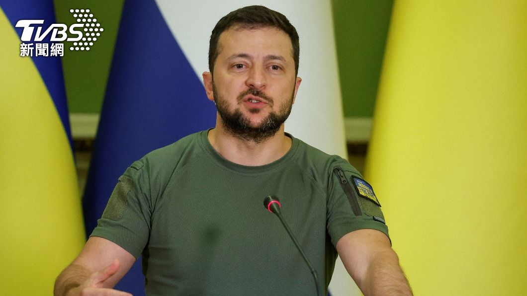 烏克蘭總統澤倫斯基 （Volodymyr Zelenskiy）30日下令，盡速撤離頓巴斯（ Donbas）地區的數萬平民。（圖／達志影像路透社）
