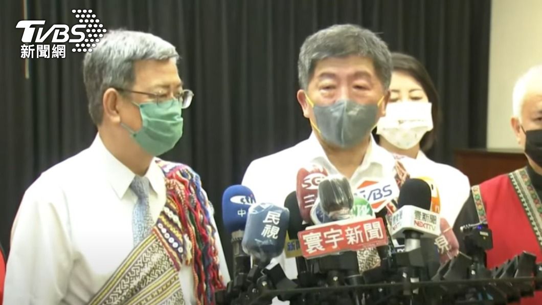 民進黨台北市長參選人陳時中今（31）日受訪。（圖／TVBS）
