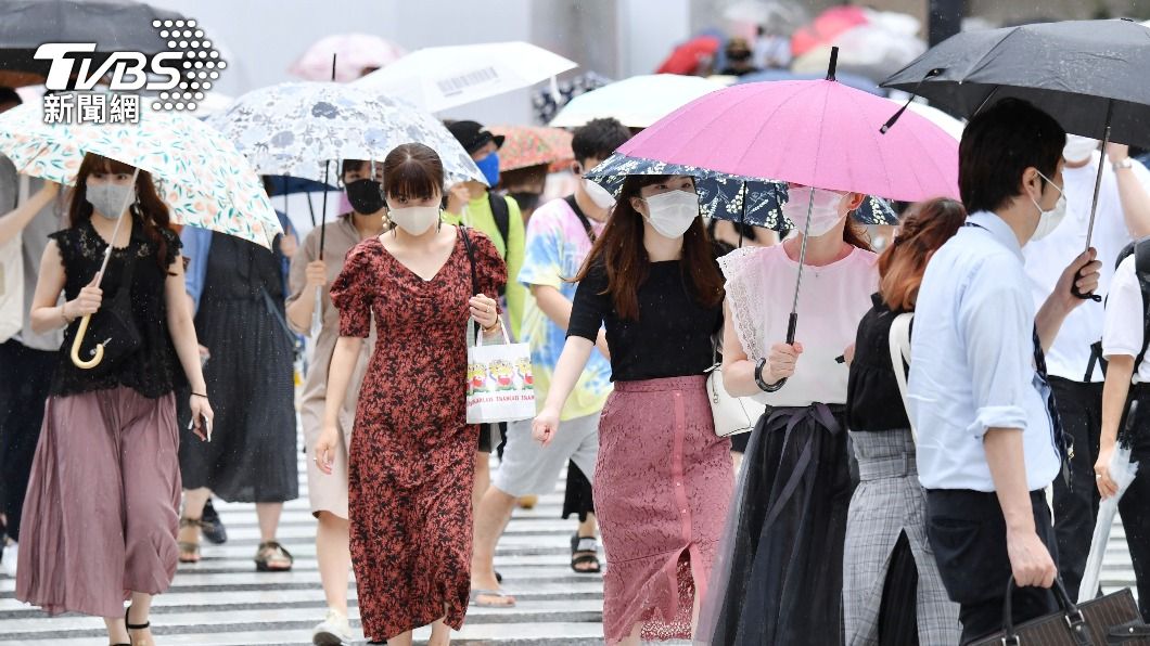 日本再度飆出猛暑高溫。（圖／達志影像美聯社）