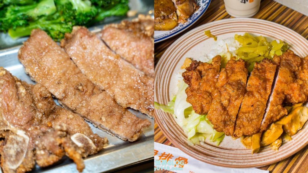 台北6間超美味排骨飯必吃。（合成圖／鄉民食堂、小佳的幻想世界提供）