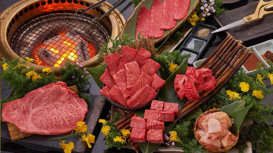 乾杯集團推出6款奢華又超值的「日本A5和牛燒肉禮盒」。（圖／乾杯提供）	