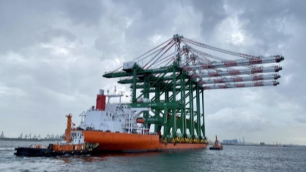 長榮海運斥資百億打造高雄港第7貨櫃中心。（圖／台灣港務公司提供）