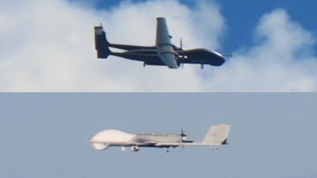 日本防衛省今（5）日公布資料，顯示共軍3架無人機曾在4日於台灣東部海域飛行。（圖／翻攝自臉書）
