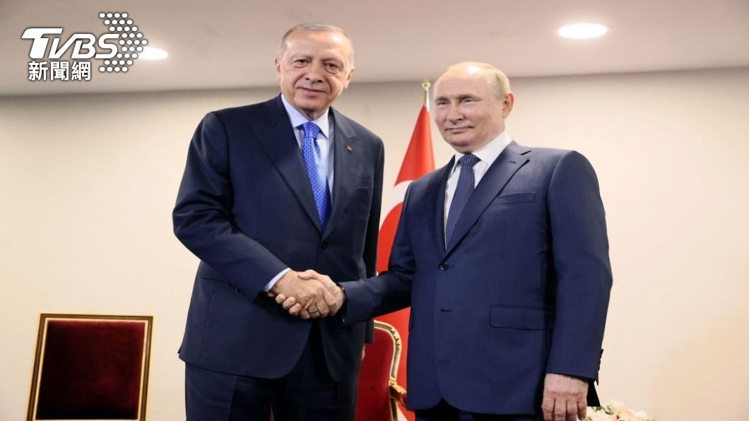 土耳其總統艾爾段5日將和俄羅斯總統普欽舉行會談。（圖/路透社）