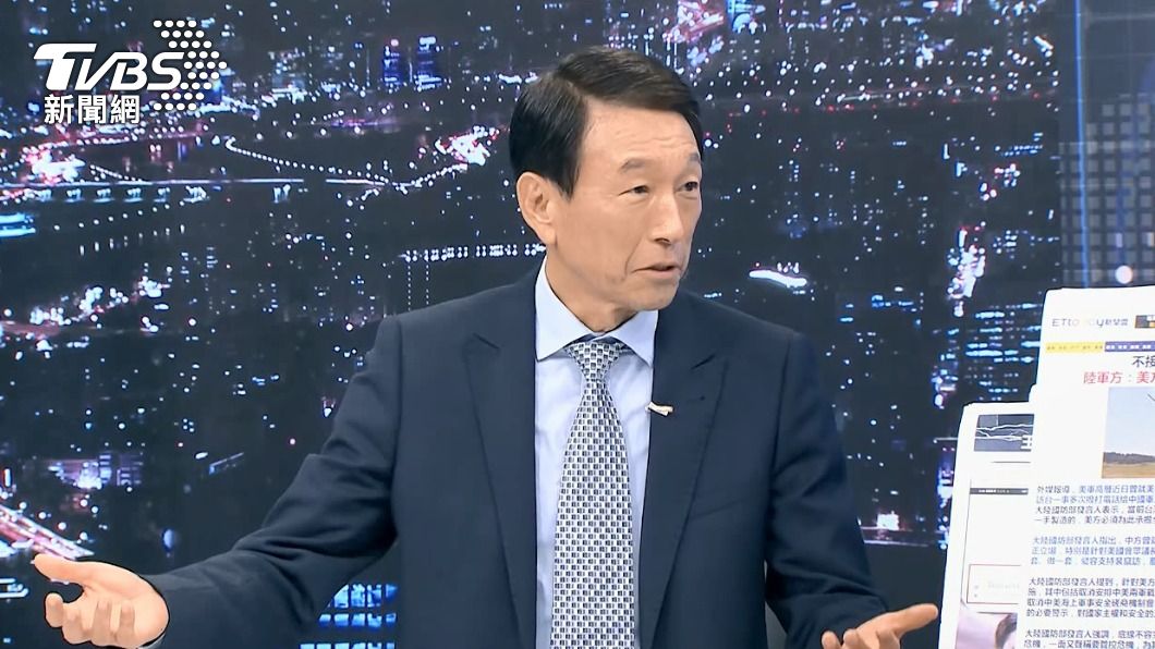 前參謀總長李喜明今（8）日接受TVBS《少康戰情室》專訪。（圖／TVBS）