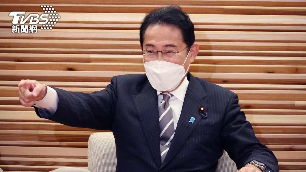 日本首相岸田文雄確診感染。（圖／達志影像美聯社）