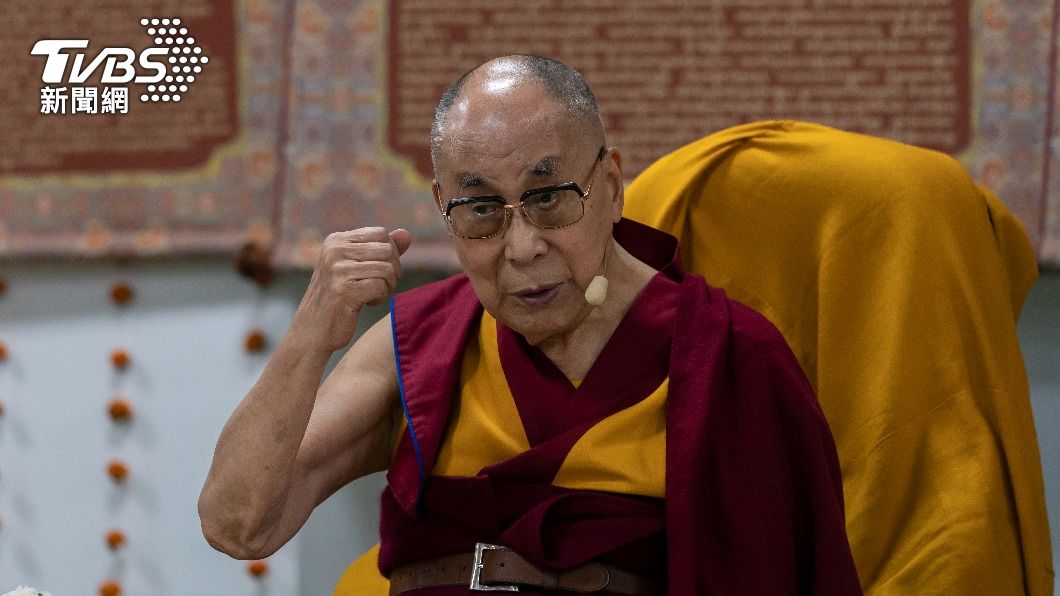 西藏精神領袖達賴喇嘛。（圖／達志影像美聯社）