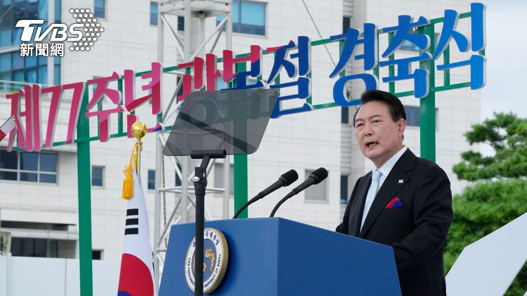 南韓總統尹錫悅。（圖／達志影像美聯社）