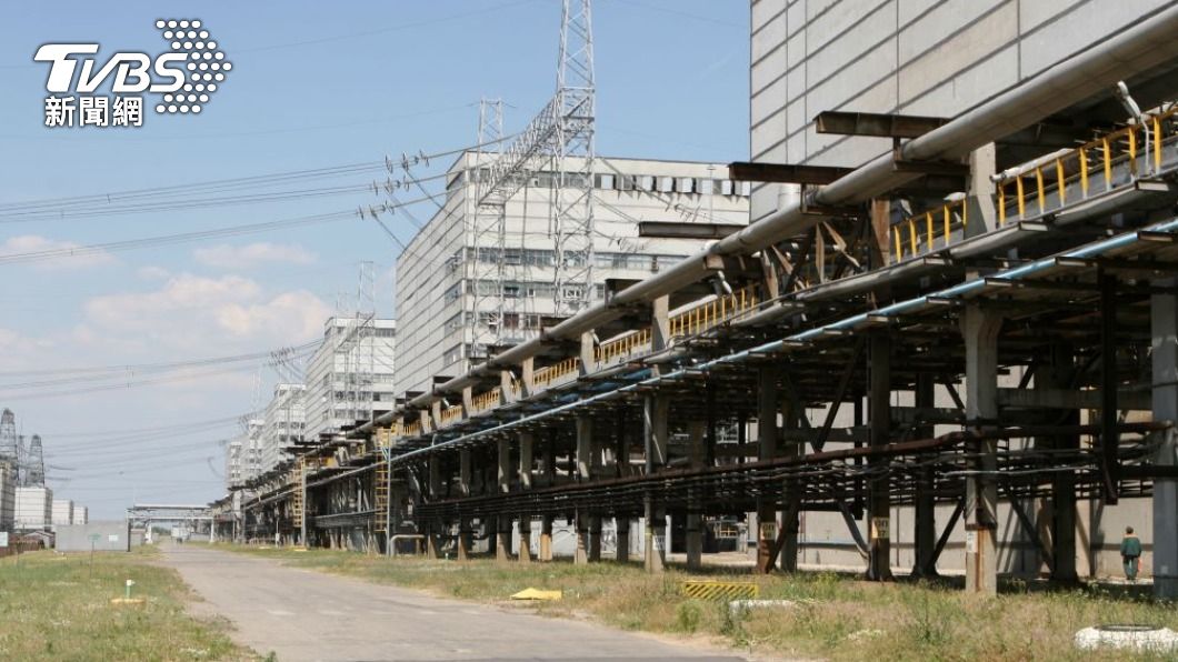 烏克蘭南部札波羅熱核電廠，飽受攻擊危機。（圖／路透社）