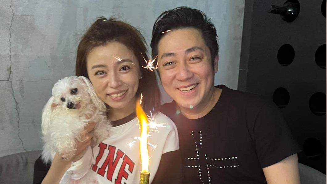 艾成（右）與王瞳愛情長跑10年結婚。（圖／翻攝自艾成臉書）