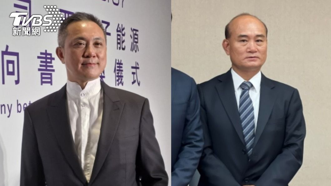 大同總經理蔡維力（左）今日辭去總經理一職，副董事長王金來（右）代職。（圖／中央社）