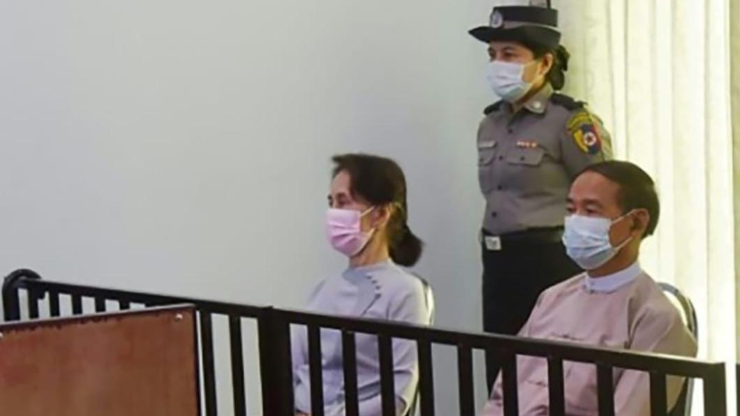 緬甸軍政府表示願意在審判後與翁山蘇姬談判。（圖／翻攝Twitter）