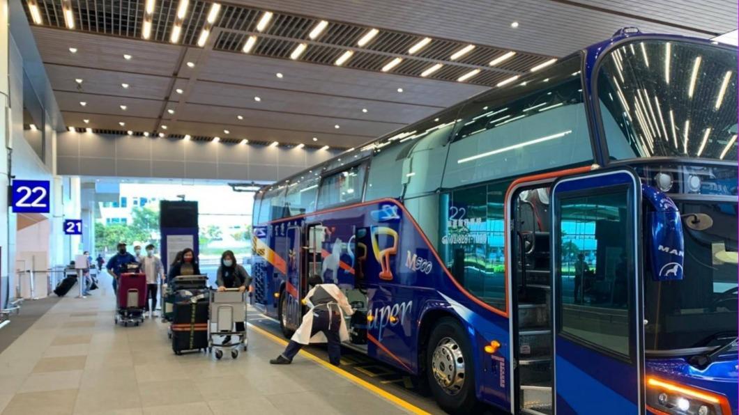 桃園機場增開防疫巴士。（圖／桃機公司提供）