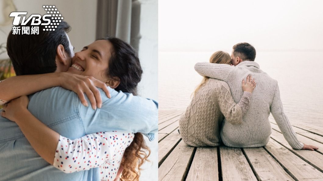 6種情侶擁抱姿勢看出你們的感情階段。（示意圖，非當事人／shutterstock達志影像）