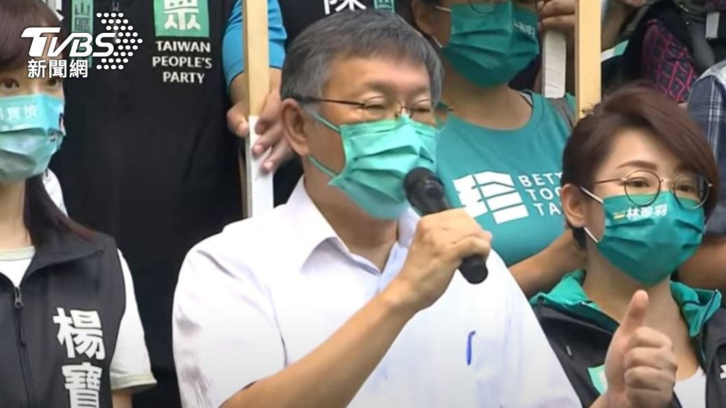 台北市長柯文哲今天被問到張善政抄襲案，認為只要找五六個有公信力的專家看過討論就能有答案。（圖／TVBS）