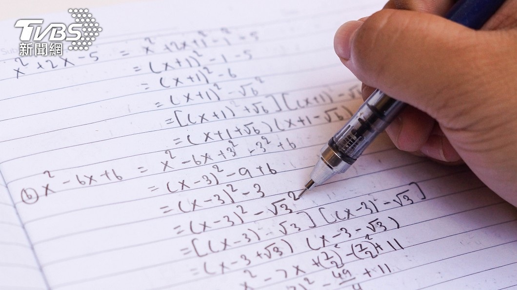 許多人求學過程中感到最苦惱的科目就是數學科。（示意圖／shutterstock達志影像）
