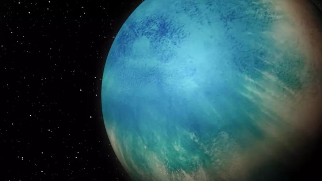 科學家在距離地球約100光年外，發現一顆「完全被水覆蓋」的行星。（圖／翻攝自EuroNews）