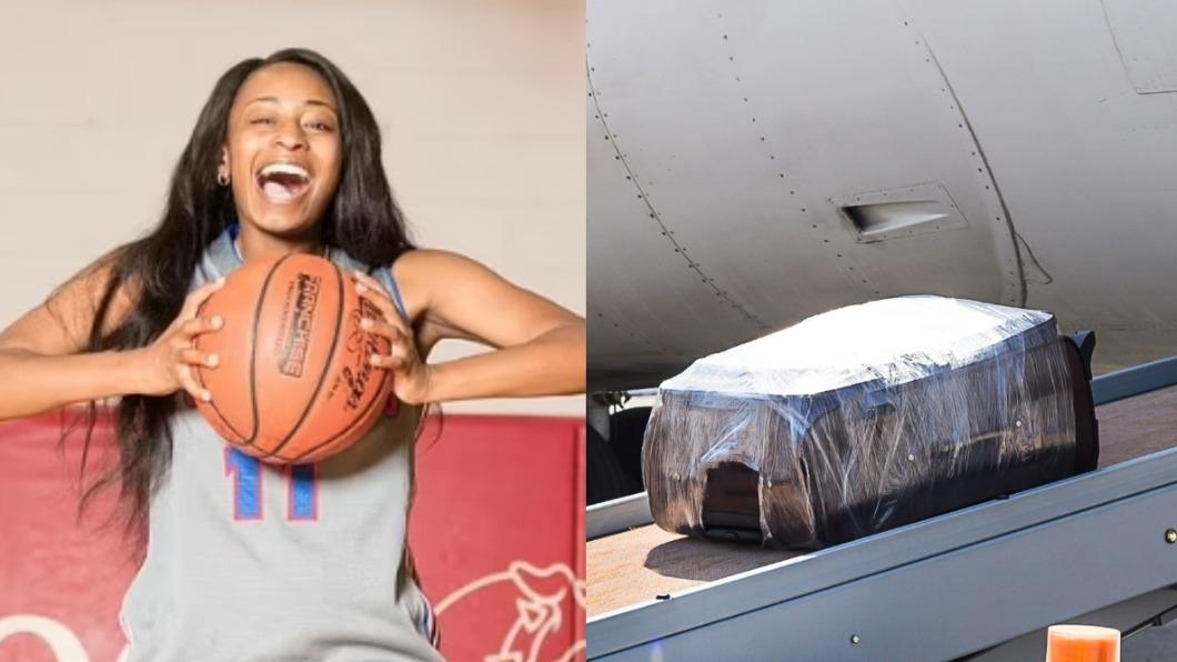 26歲的美國邊疆航空（Frontier Airlines）女地勤潔瑪妮（Jermani Thompson），日前在搬運行李時頭髮纏到輸送帶，導致頭皮被掀掉死亡。（圖／翻攝自紐約郵報）