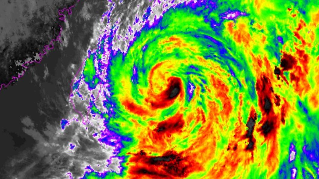 軒嵐諾暴風圈擴大。（圖／翻攝自NOAA）