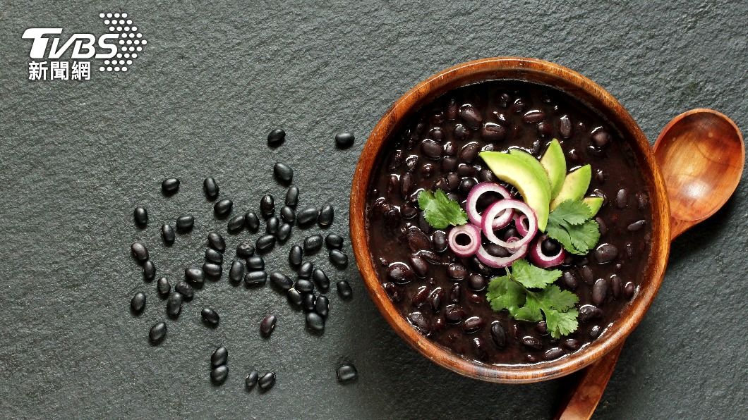 黑豆是膳食纖維最高的食物。（示意圖／shutterstock達志影像）