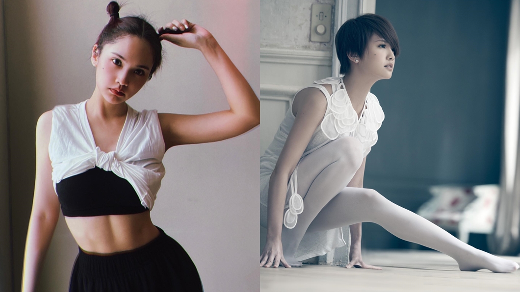 藝人楊丞琳小時候學芭蕾。（圖／翻攝楊丞琳臉書）