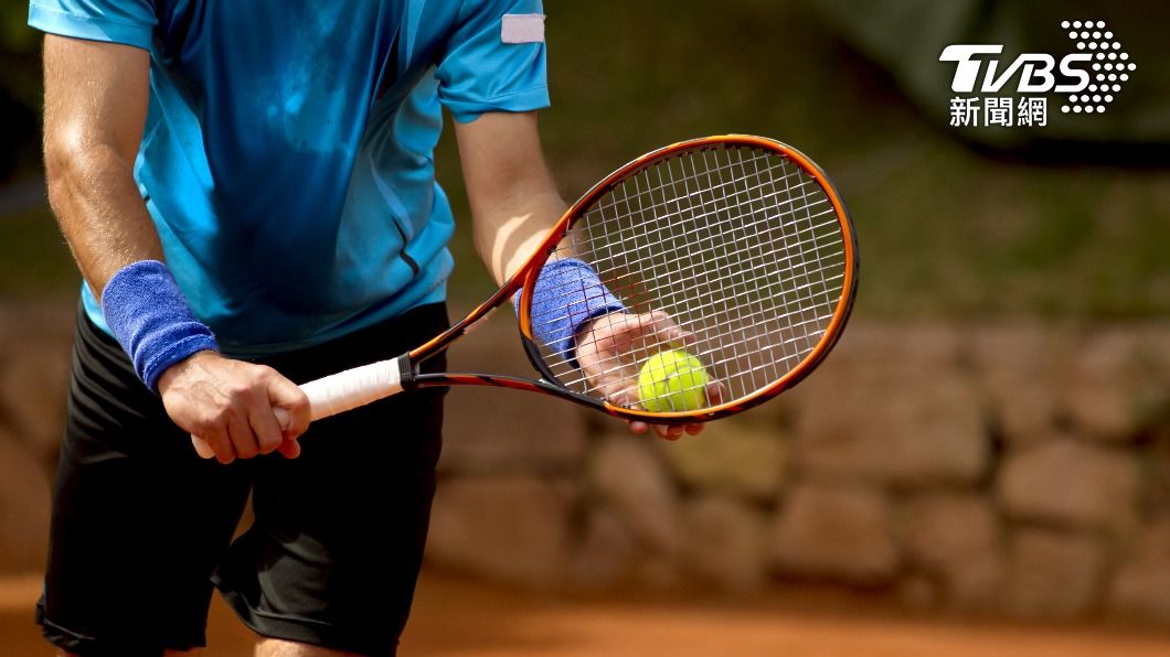 國外研究指出打網球可延長9.7年壽命。（示意圖／shutterstock達志影像）