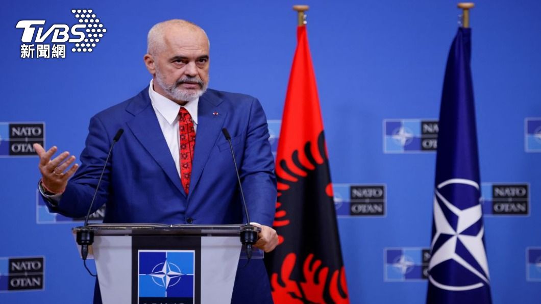 阿爾巴尼亞總理拉瑪（Edi Rama）今天宣布與伊朗斷交。（圖／路透社）