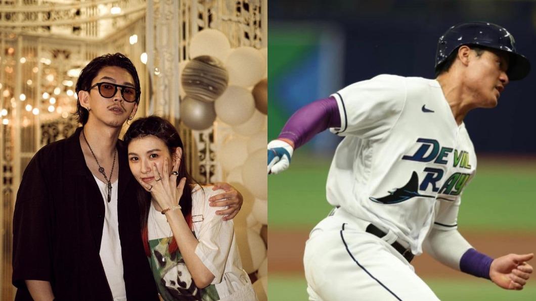 今日熱搜有女星魏如昀（左圖右者）、旅美棒球好手張育成（右）。（圖／翻攝自IG@jimmy1987909、張育成臉書）