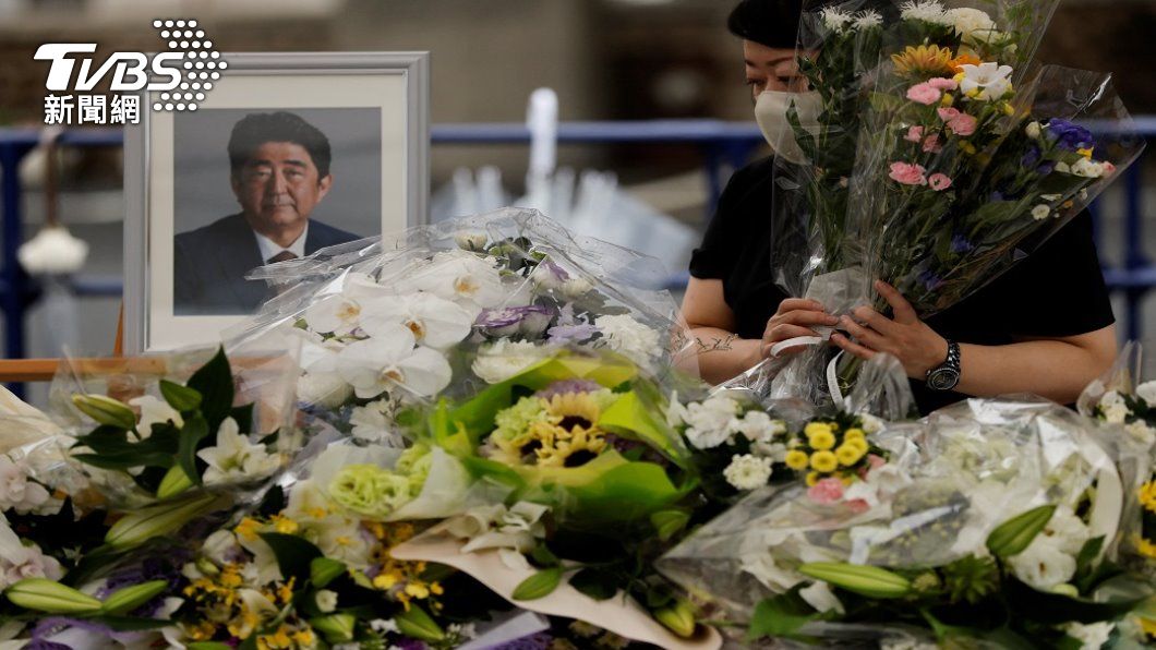 日本前首相安倍晉三國葬將在27日舉行。（圖/路透社）