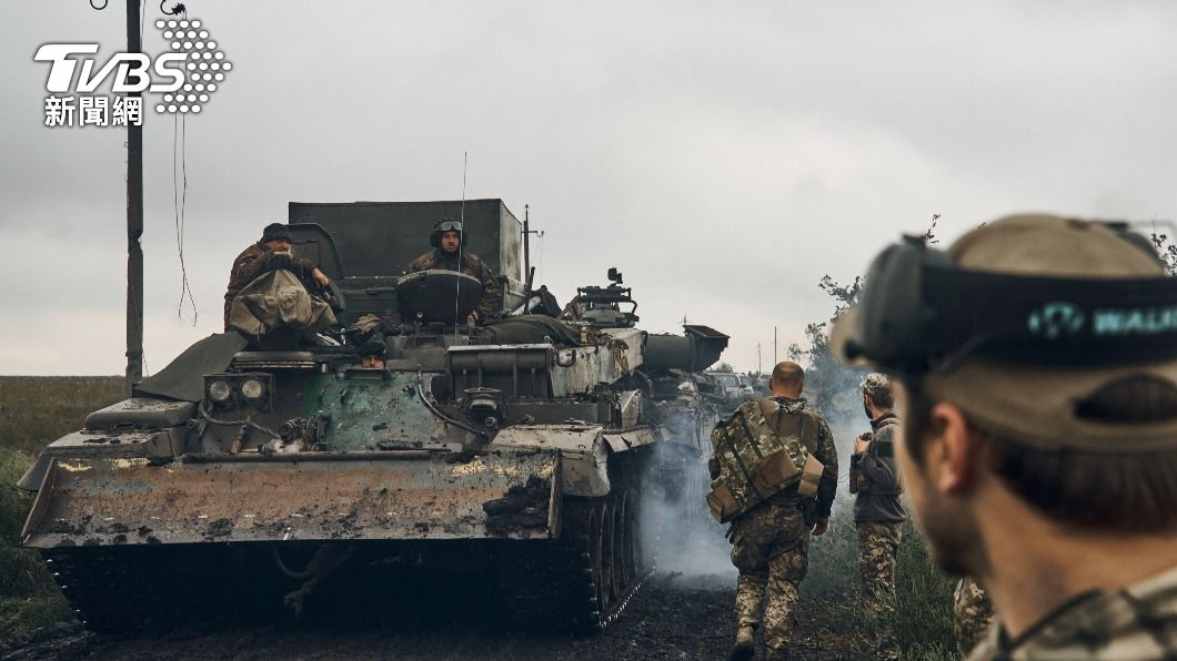 烏克蘭軍隊持續反攻。（圖／達志影像美聯社）